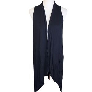 Zenana Open Front Sleeveless Cardigan Size XL